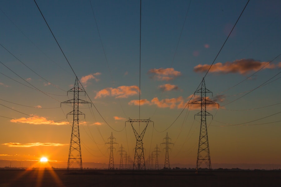 Wind turbines generating clean energy